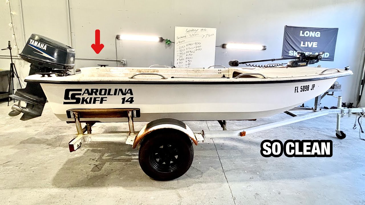 CAROLINA SKIFF 14: ПОСТРОЙКА (масштабная трансформация)