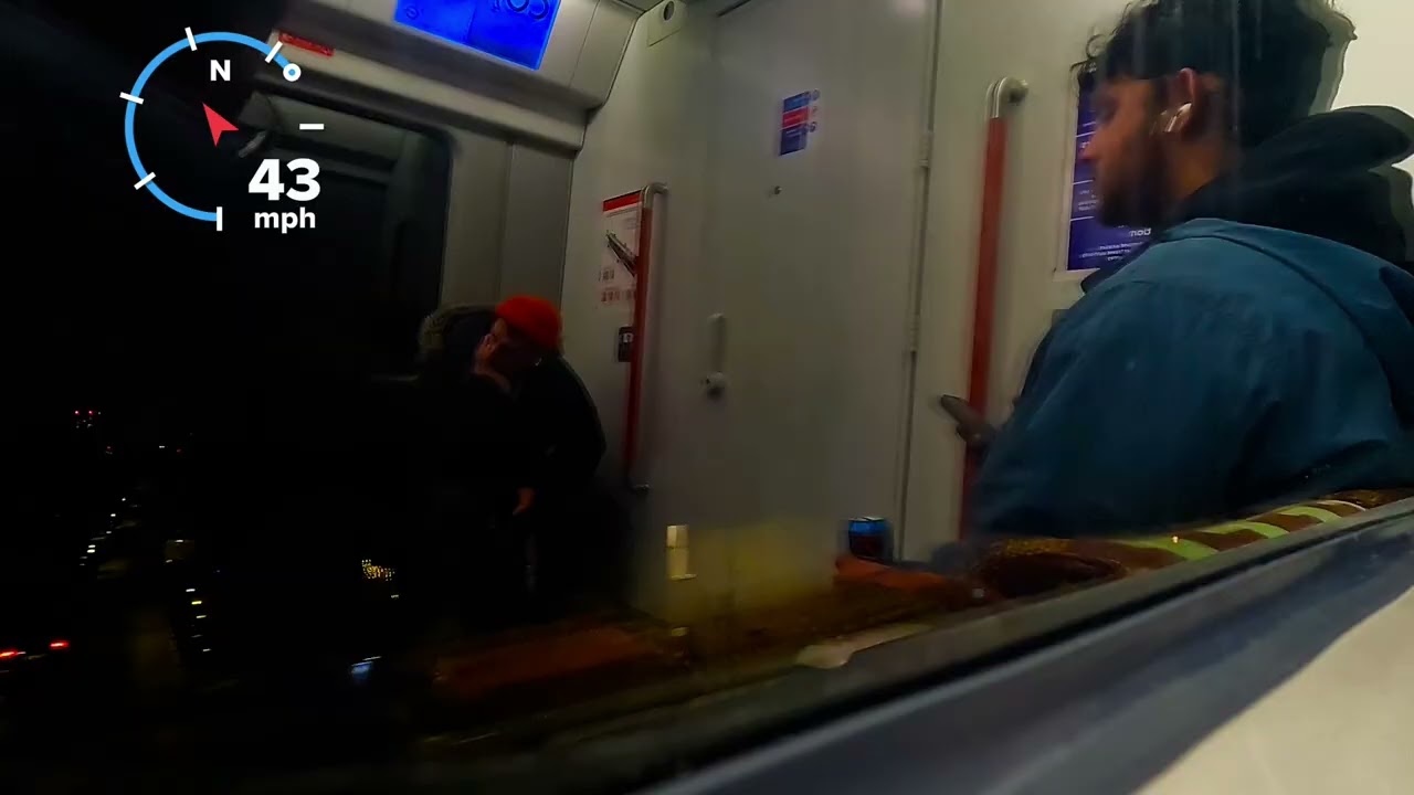 London Overground Class 710 Train Ride From Barking Riverside To Upper Holloway (Christmas Special)
