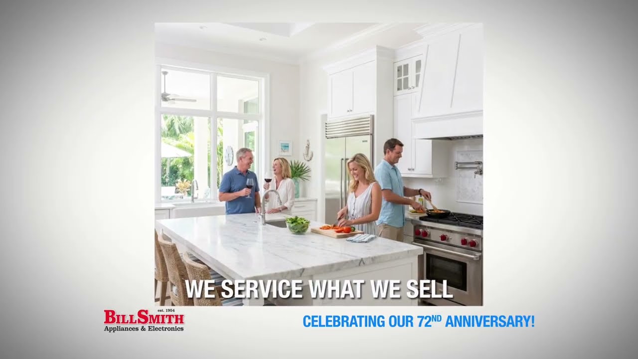 Bill Smith Appliances & Electronics 72nd Anniversary Television Commercial v1