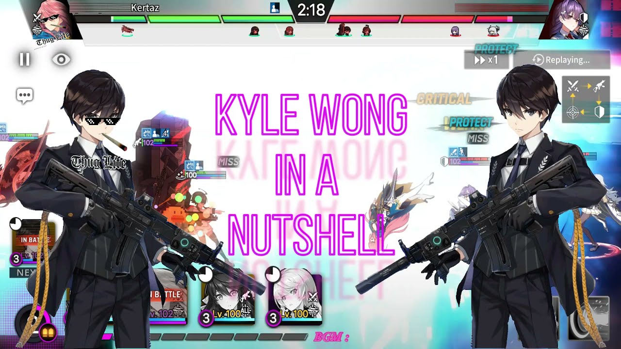 KYLE WONG IN A NUTSHELL [ COUNTER : SIDE SEA RANKED PVP ]