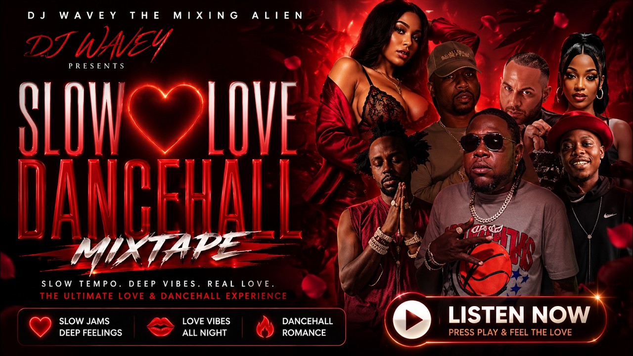 SLOW DANCEHALL LADIES MIXTAPE {CLEAN} [PRETTY CREW] POPCAAN,JADA KINGDOM,VALIANT,NEILM DJ WAVEY