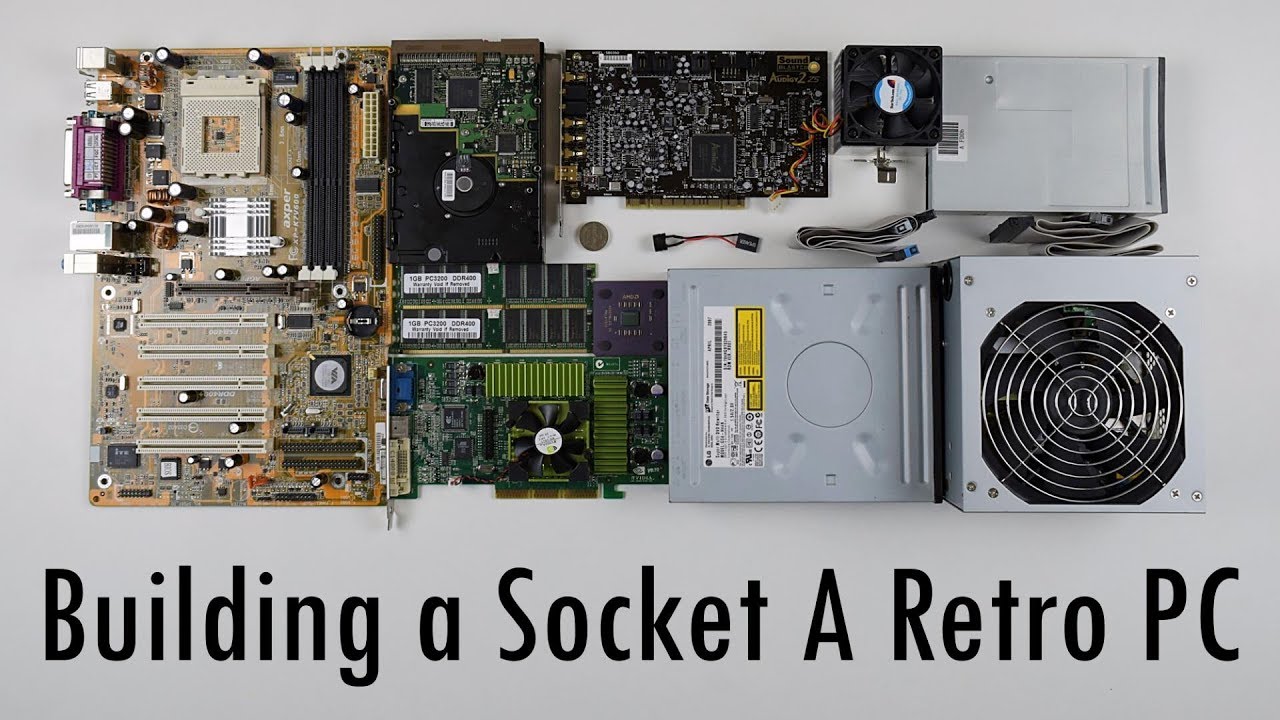 Building a Socket A System Retro Gaming PC