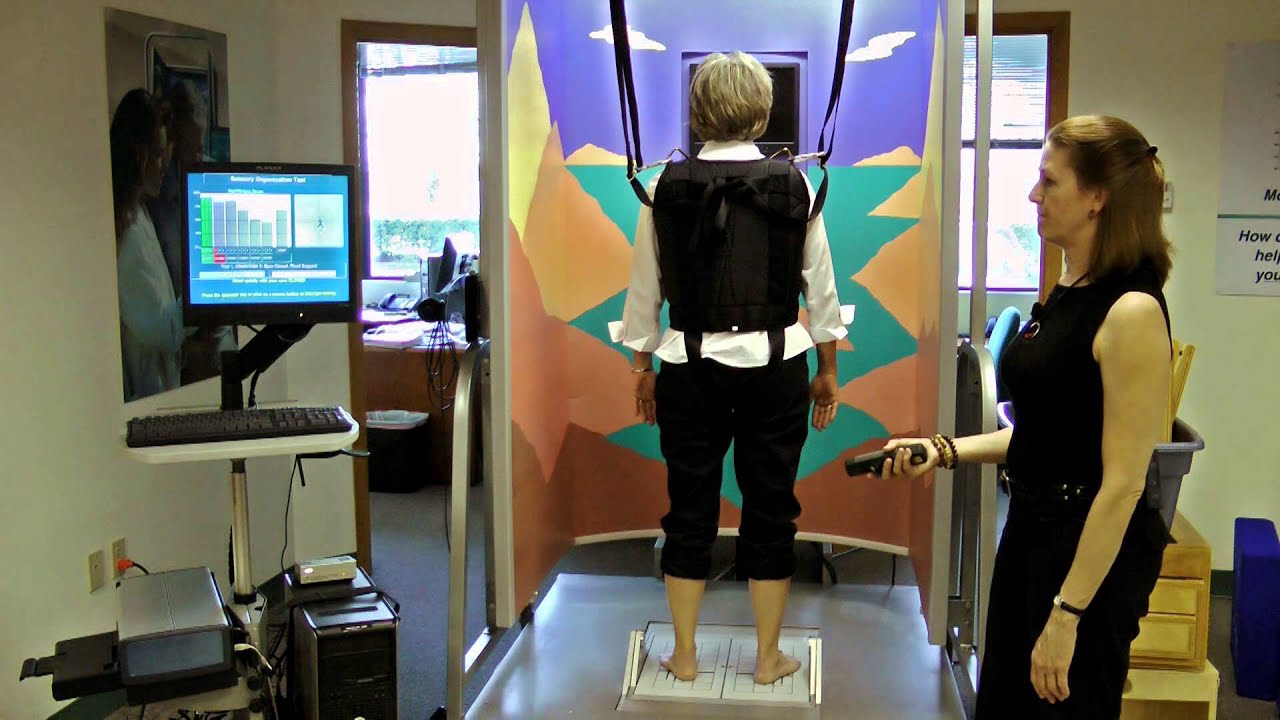 Sensory Organization Test one of 3 tests performed as part of CDP