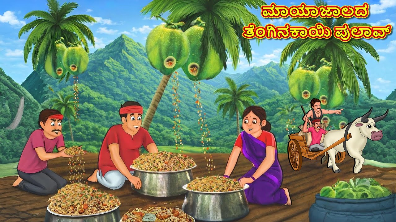 ಮಾಯಾಜಾಲದ ತೆಂಗಿನಕಾಯಿ ಪುಲಾವ್ | Stories in Kannada | Real Story | New Story | Kannada Story