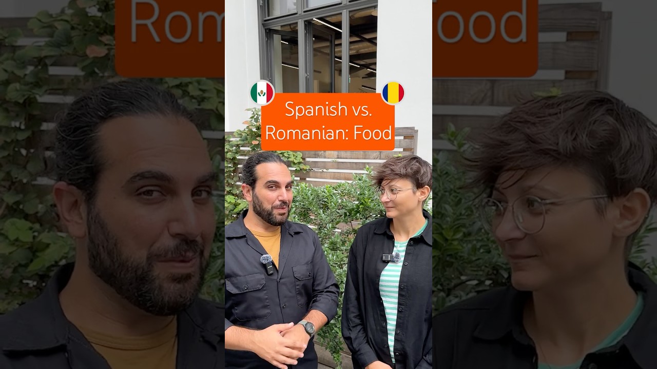 Spanish vs. Romanian: Foods