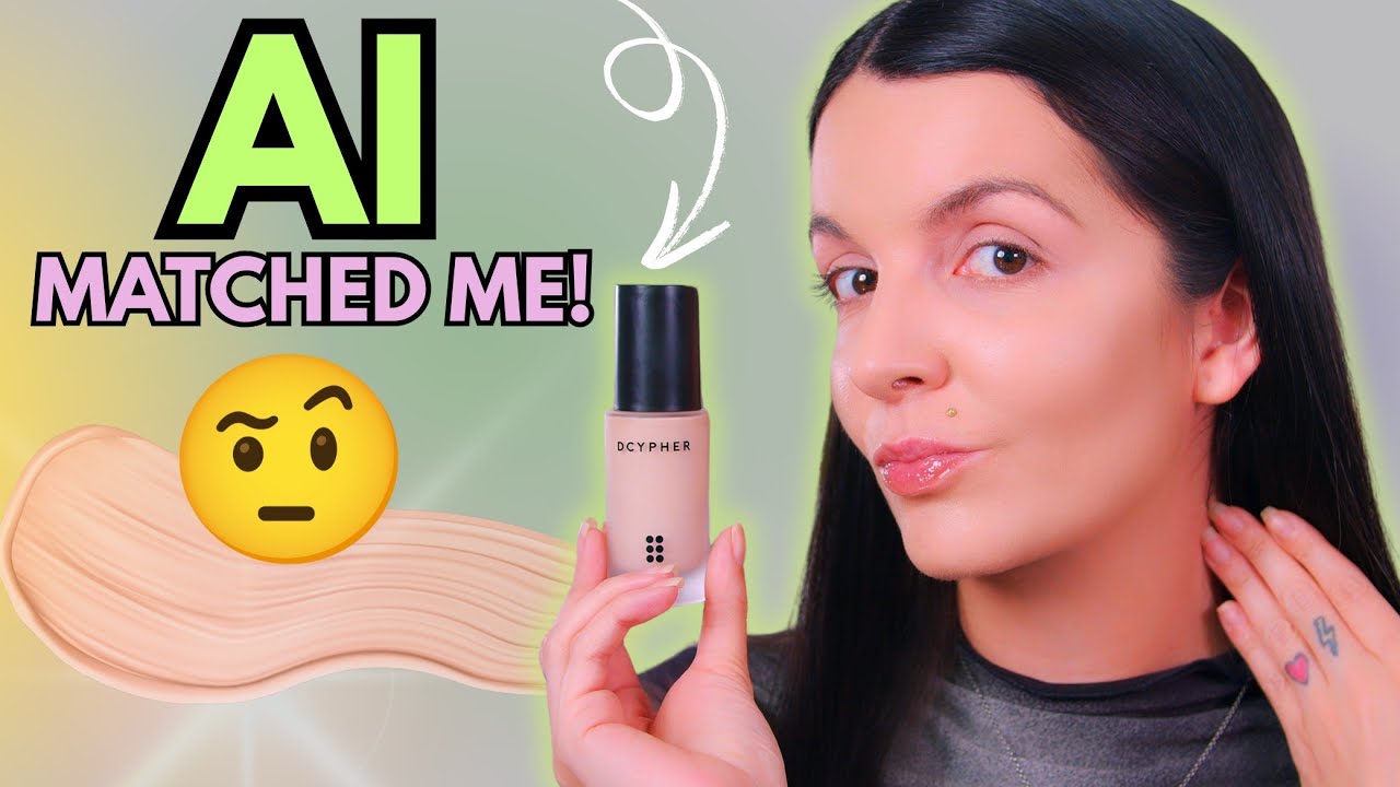 Perfect Skin Tone Match?! AI Custom Foundation by DCYPHER