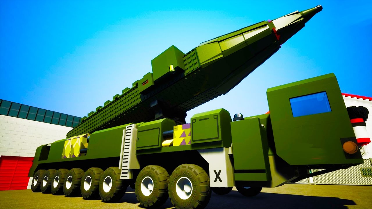 The Largest Missile Launcher Ever Made in Brick Rigs!  - Brick Rigs Workshop Creations Gameplay