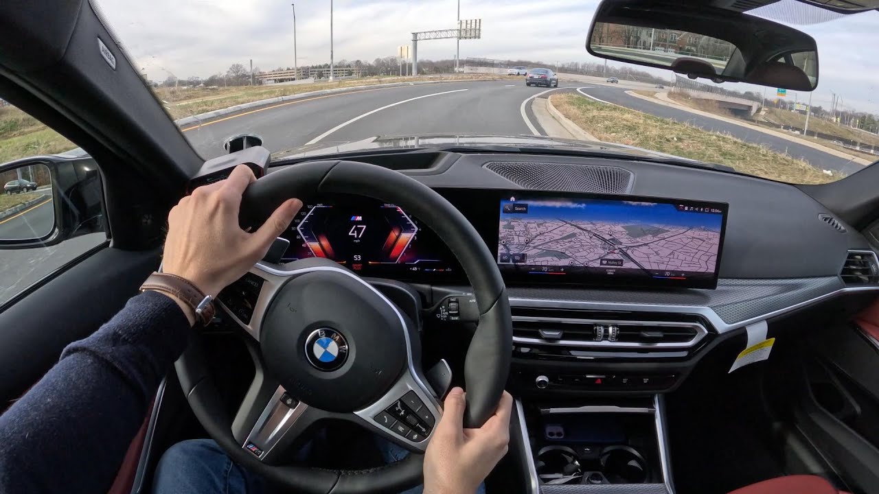 BMW M340i xDrive 2024 года — тест-драйв от первого лица