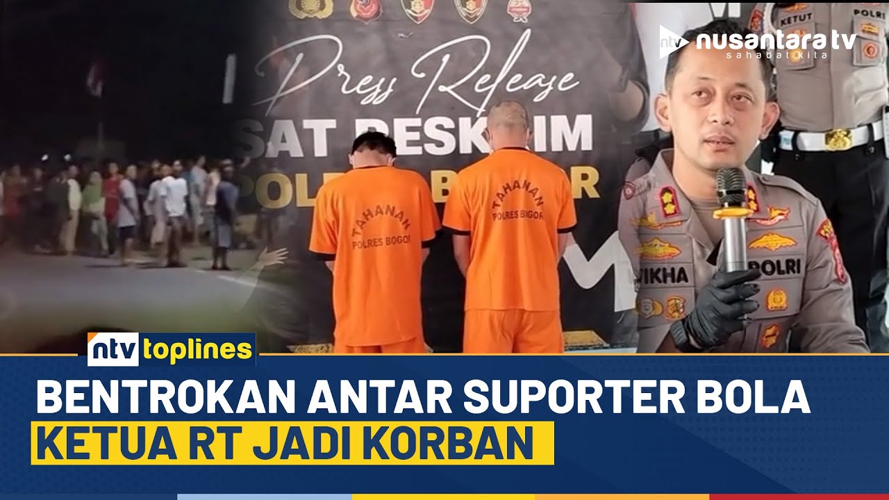 Meriah Berujung Maut! Adu Tarkam di Bogor Tewaskan Ketua RT | NTV TOPLINES