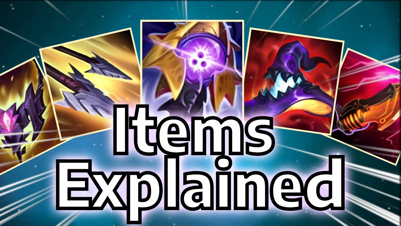 All items EXPLAINED for NOOBS