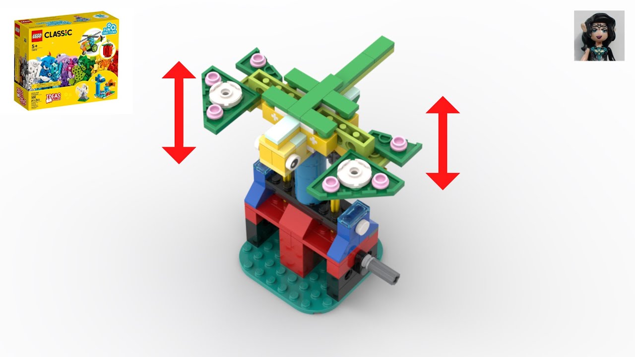 BUTTERFLY Lego classic 11019 ideas How to build