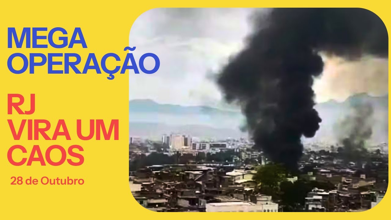 MEGA OPERA&Ccedil;&Atilde;O NO RJ : 2.500 AGENTES CA&Ccedil;AM 100 TRAFICANTES DO COMANDO VERMELHO NO ALEM&Atilde;O!