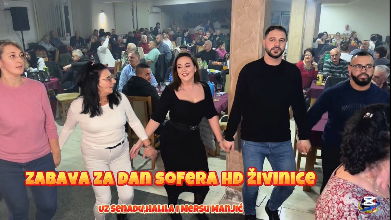 Zabava za dan šofera HD Živinice uz Senadu,Halila i Mersu Manjića