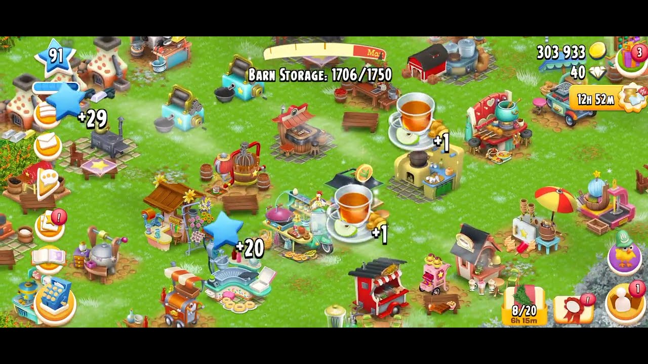 Hay Day game play level 91