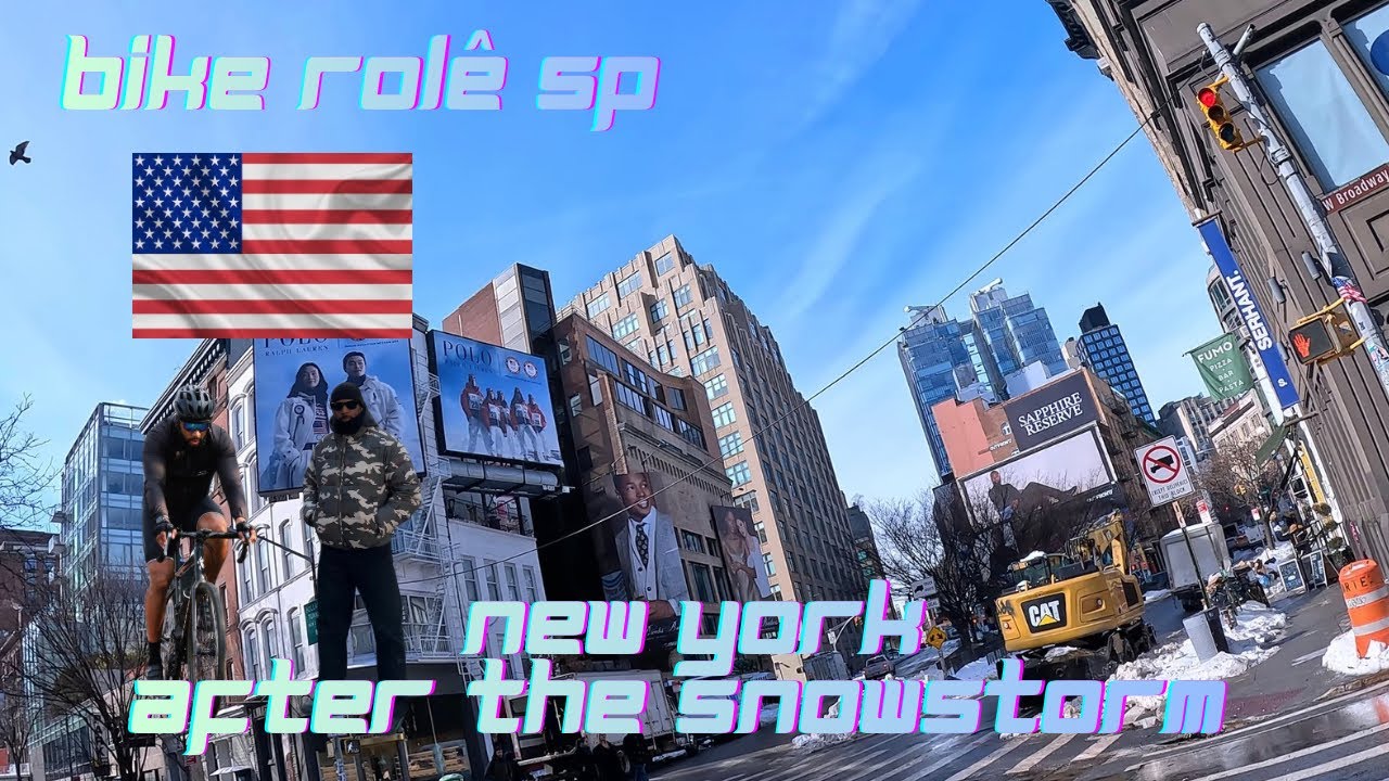 NEW YORK AFTER THE SNOWSTORM - SOHO - TRIBECA
