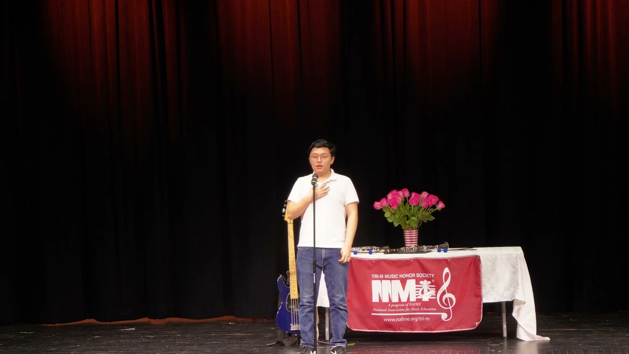 2026 PHHS Tri-M Induction - Joshua Lee - Try to Remember
