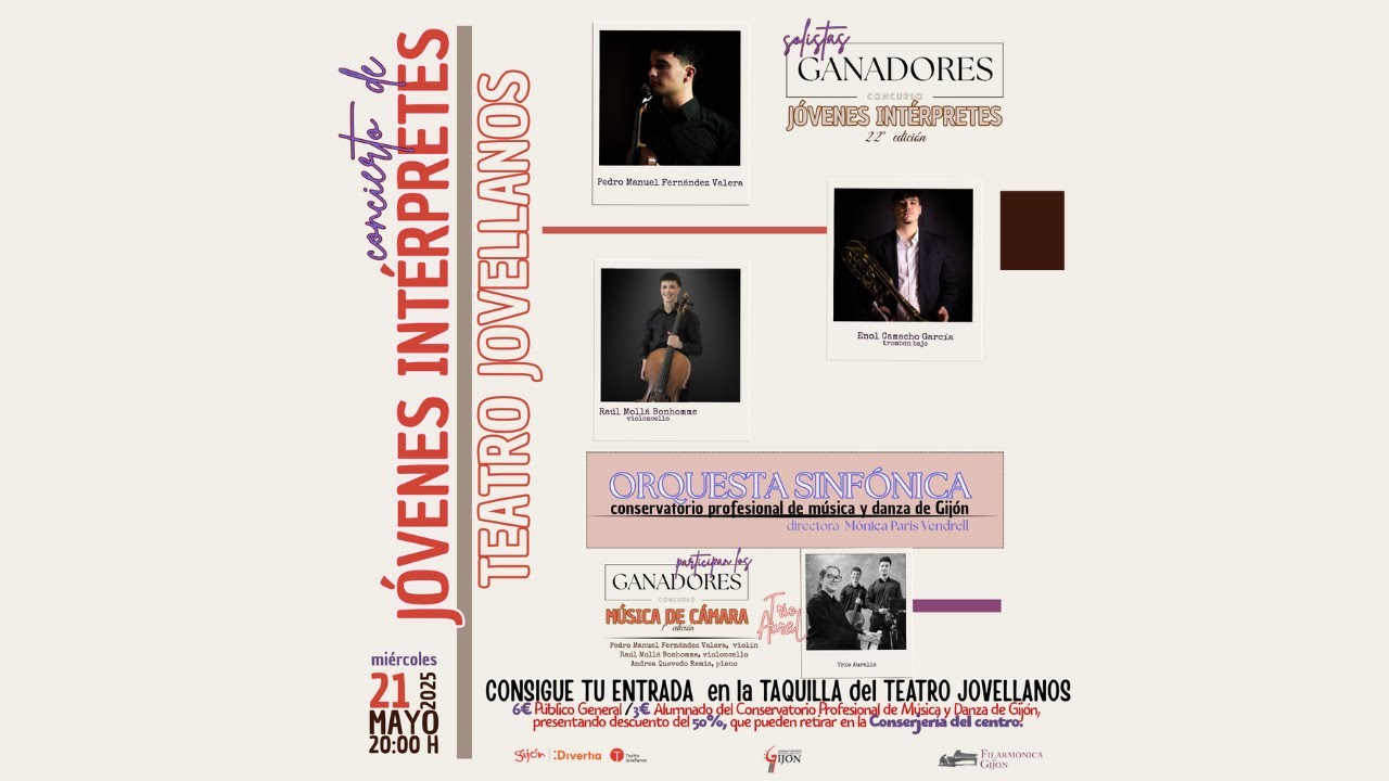 Concierto Jóvenes Intérpretes 2025