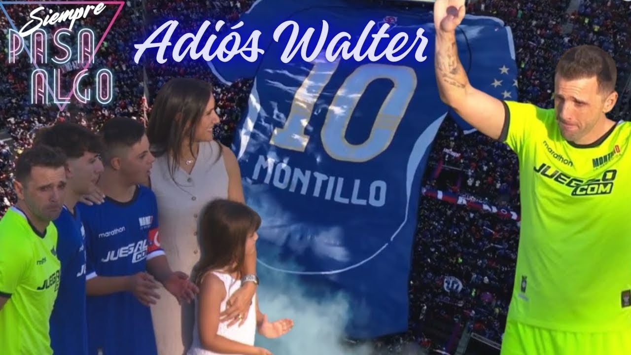Nos colamos en la DESPEDIDA de Walter MONTILLO con los hinchas de U de Chile