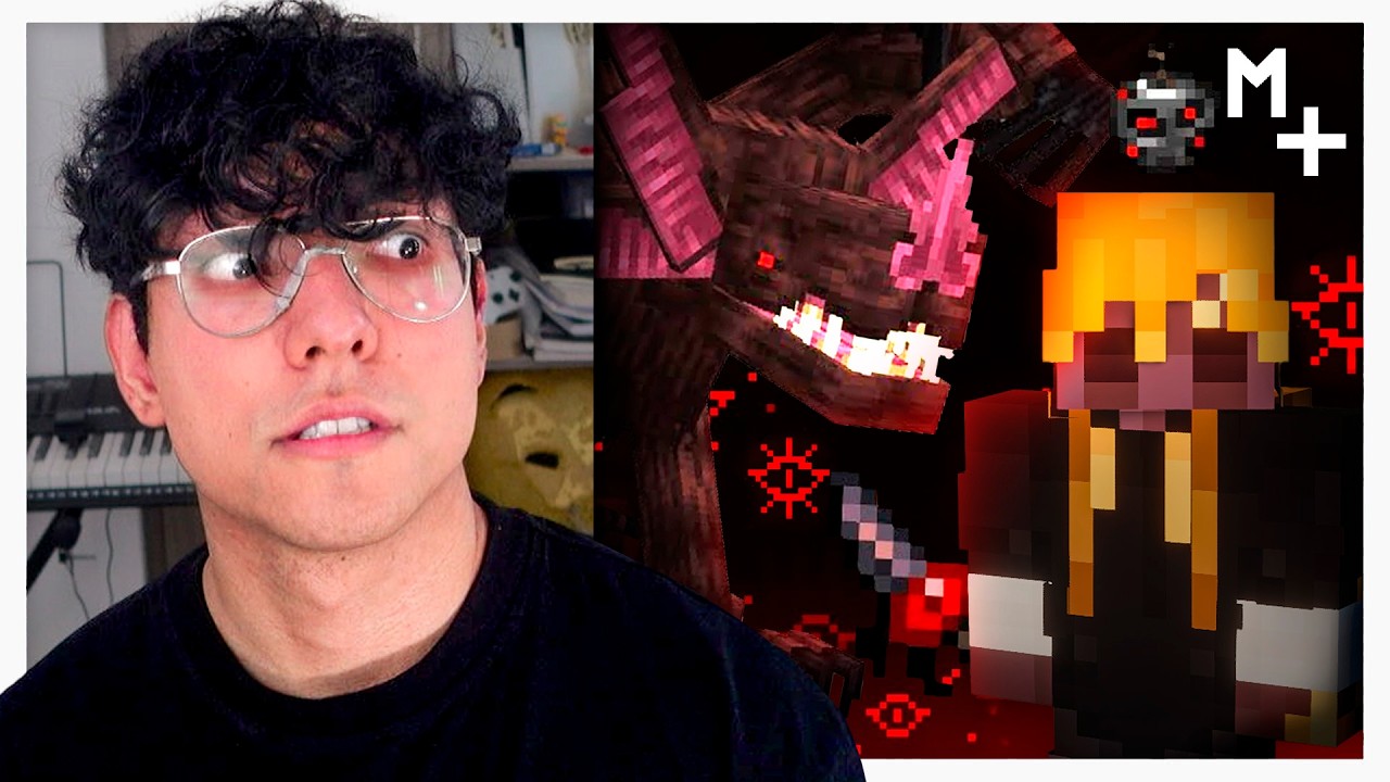 Encontré Un ABISMO Prohibido.. 💀🌙 Minecraft Saga 25