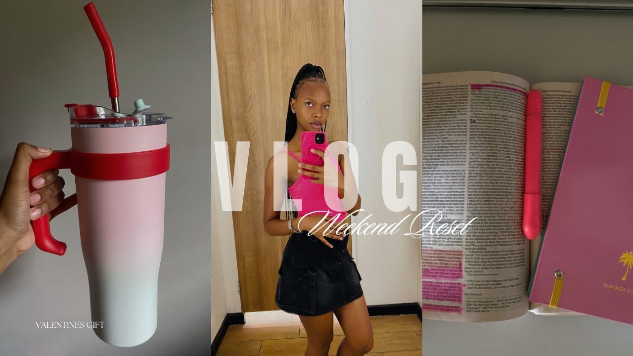 Vlog: Weekend Reset Vlog| Valentines Gift| Grocery Top-up| Bible Study