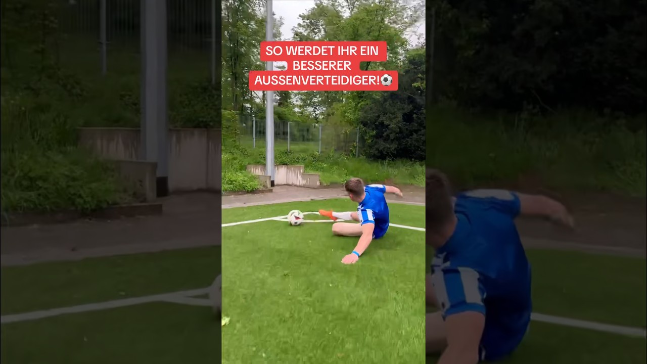 SO WERDET IHR EIN BESSERER AUSSENVERTEIDIGER!⚽️🚀 #fussball #tipps #tricks #tutorial
