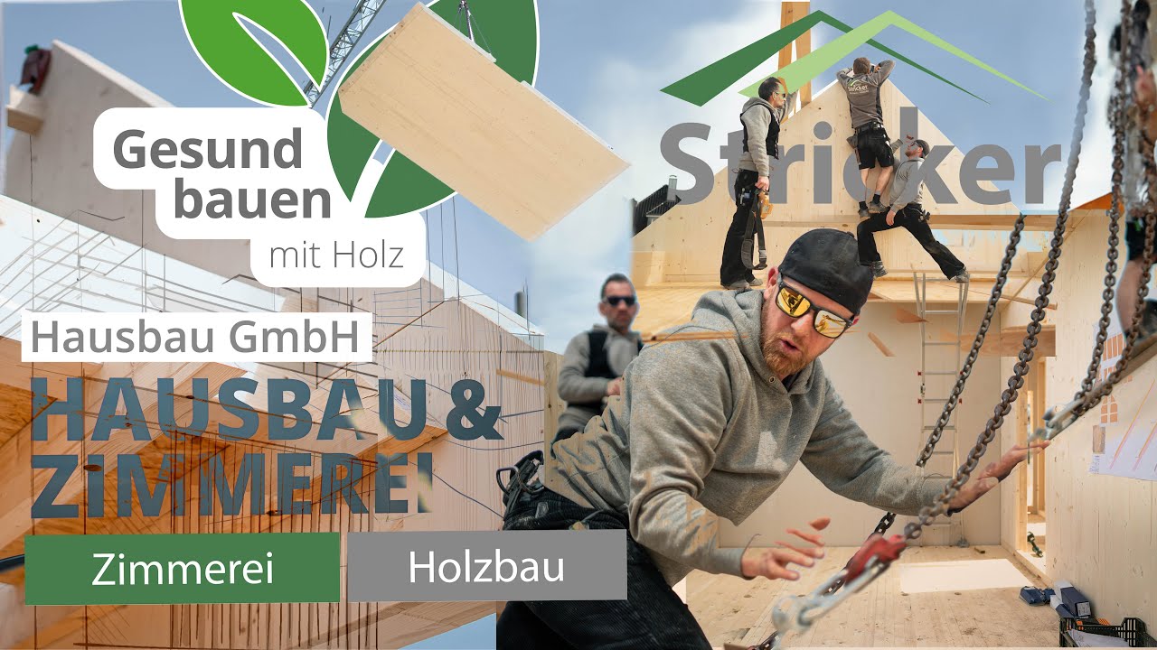 &Ouml;kologischer Hausbau: Holzbauweisen Holzrahmen & Vollholzbau