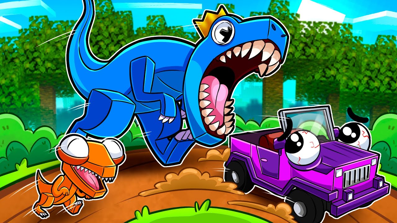 RAINBOW DINOSAURS ESCAPE JURASSIC PARK! (Roblox Chaos Theory)