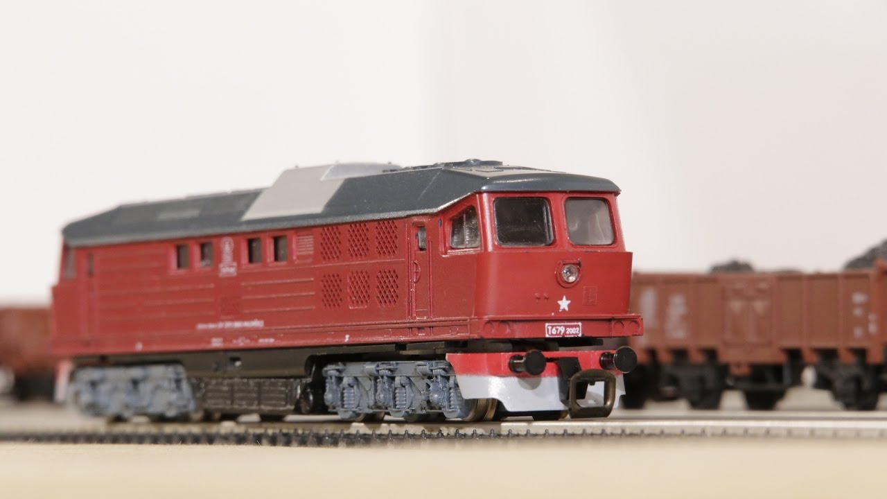 TT scale model trains 013 - Czechoslovakia locomotives from BTTB