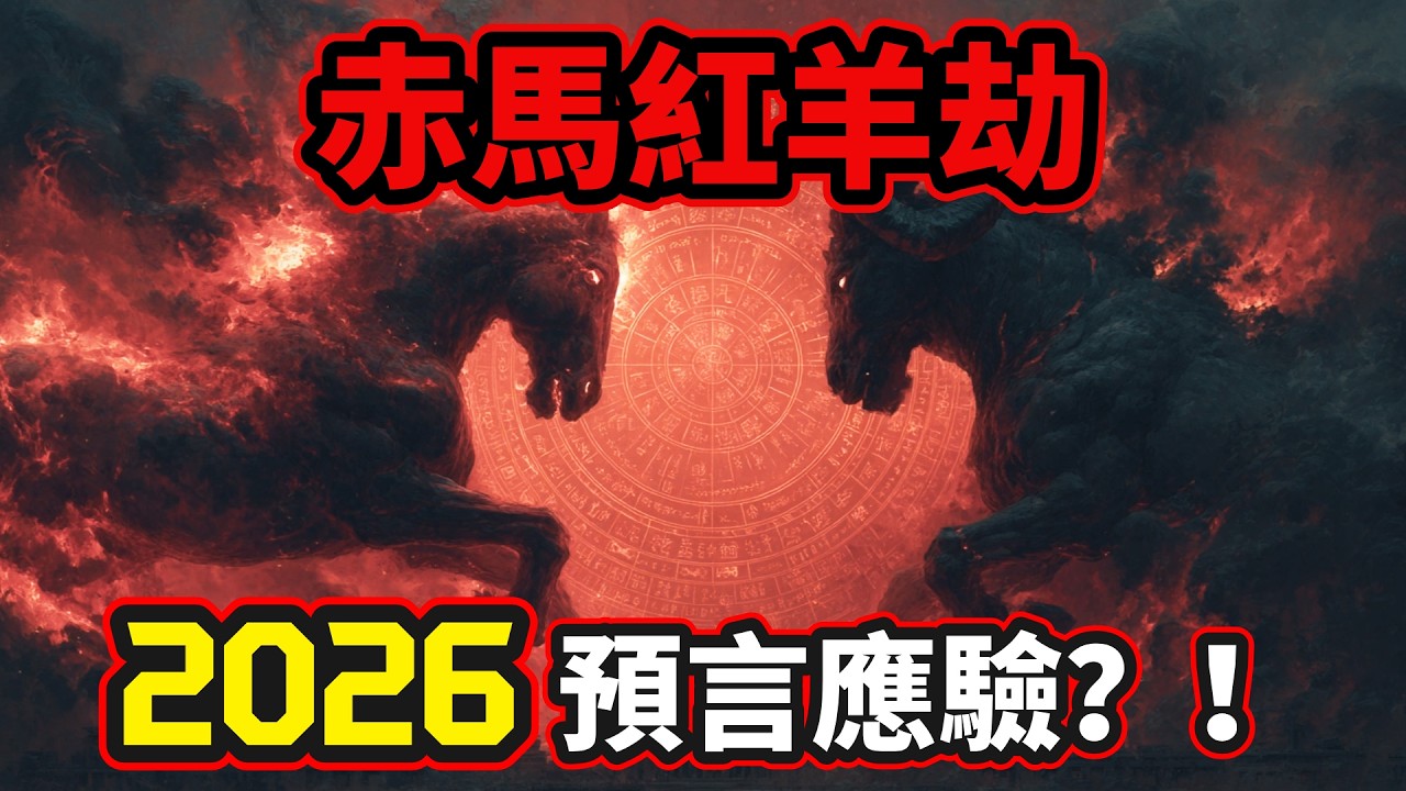 「千年詛咒」每60年輪迴一次，無一例外！「2026赤馬年預言」難道又要應驗了？！巨變即將到來！（2026）｜【你可敢信 & NicBelieve】