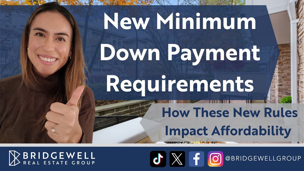 Minimum Down Payment Requirements in BC - 2024 Update