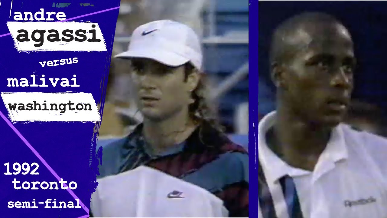 Agassi v Washington 1992 Toronto Semi Final