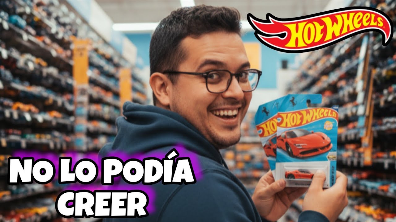 Con SUERTE encontré un FERRARI de HOT WHEELS cuando menos LO IMAGINABA | PEQUEÑO COLECCIONISTA