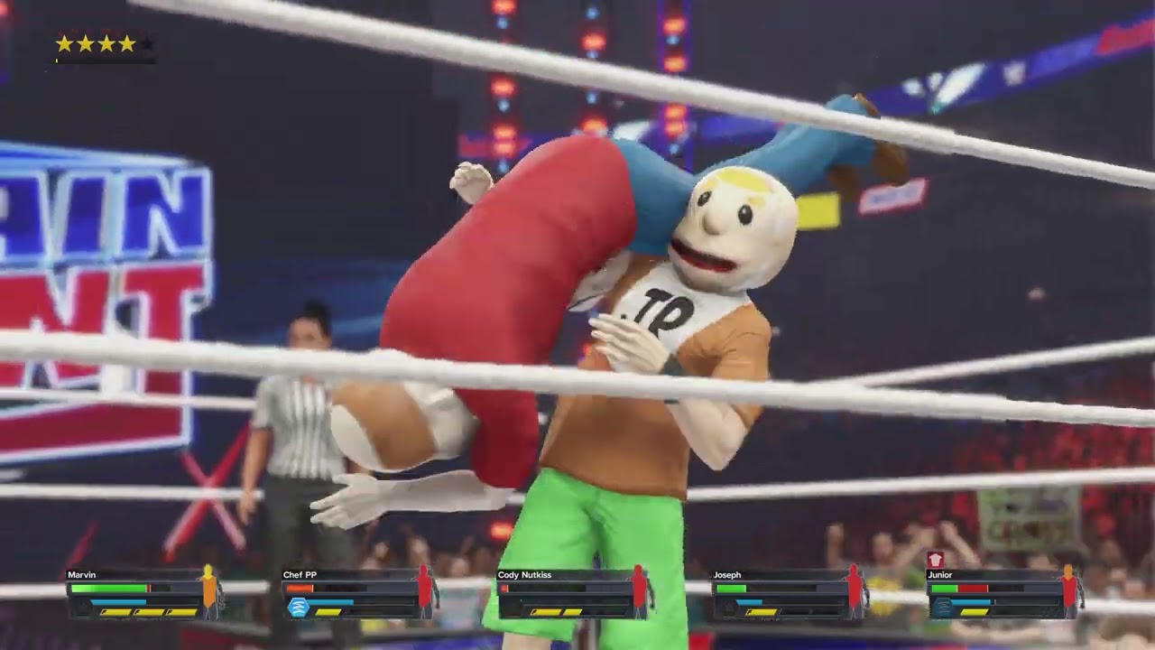 SML 5 Man Match WWE 2K23