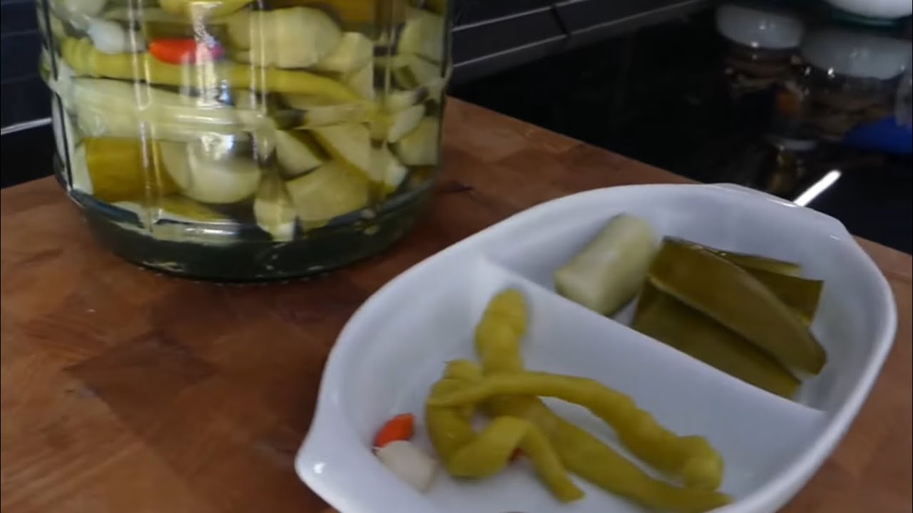 Cetrioli sotto aceto alla Turca #132