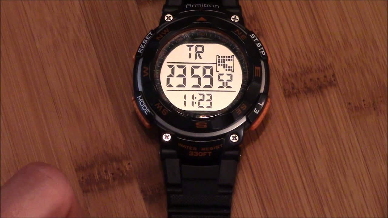 Armitron 40/8254 Men's Fashion Sport Watch Review