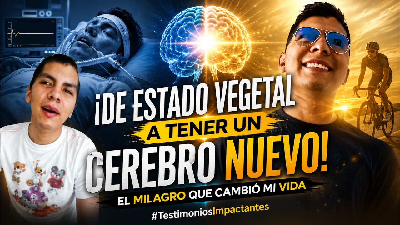Tenía parálisis cerebral y Dios puso un cerebro NUEVO 🤯 Testimonios cristianos  #2 😱