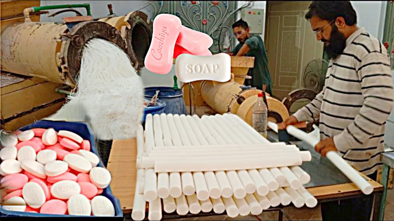 Amazing Beauty Soap Making Process | Mass Production from Raw to Finished Product