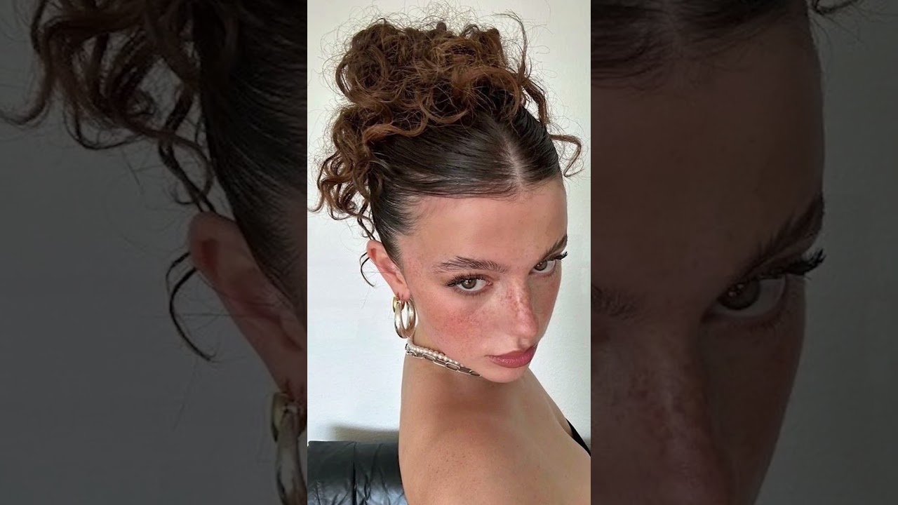 Slicked Back hairstyle for prom ideas #promhair #promhairstyles #slickback #hairtrends
