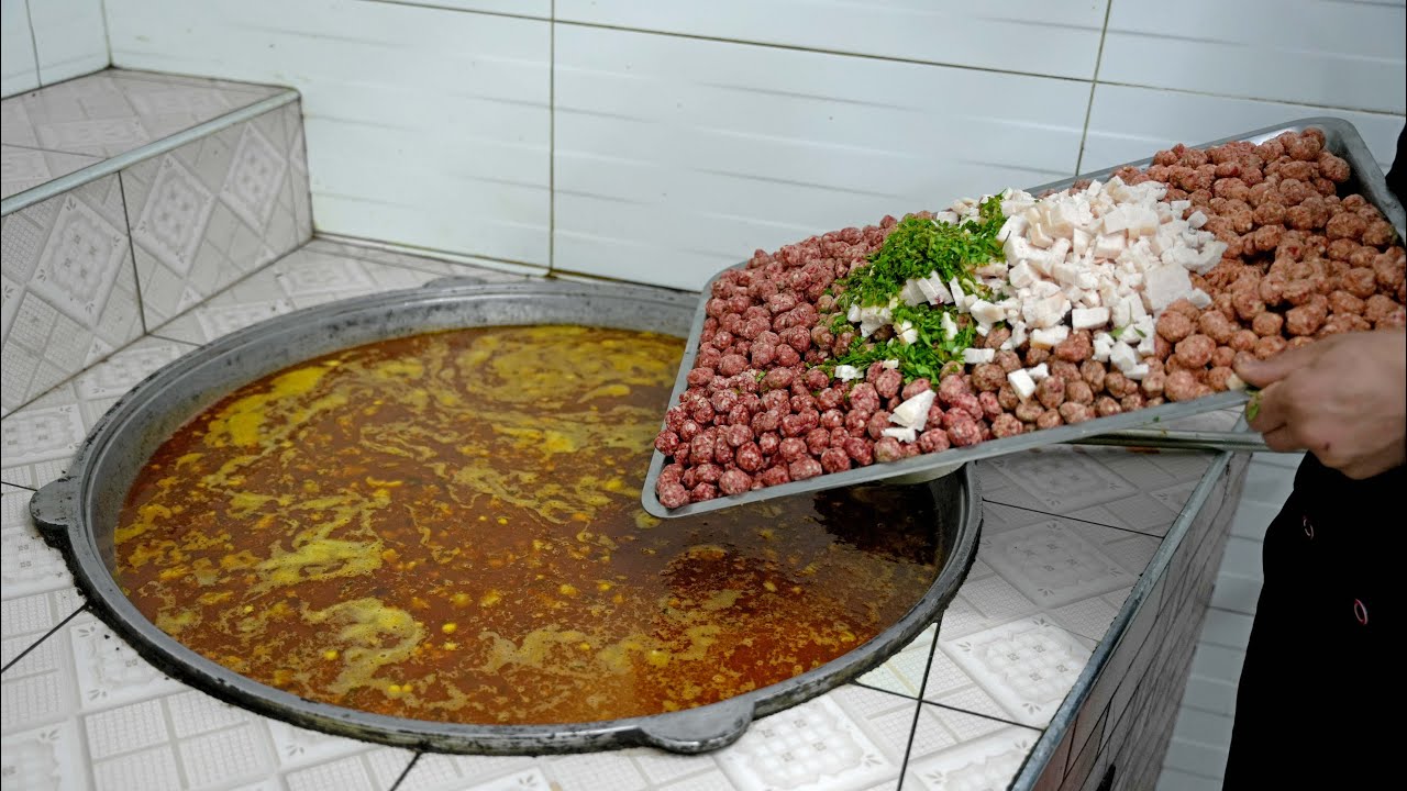 Wedding Meal - street dish Mastava - Minced Meats