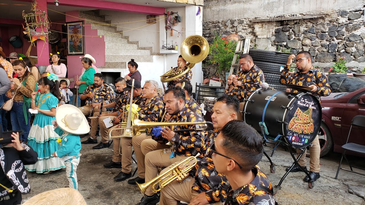 Banda Felipe Arpero - En Er Mundo/Veronica/El Alacran - En Santiago Acahualtepec 2024