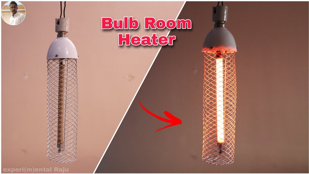 How To Make Bulb Room Heater || 1000W Room Heater.