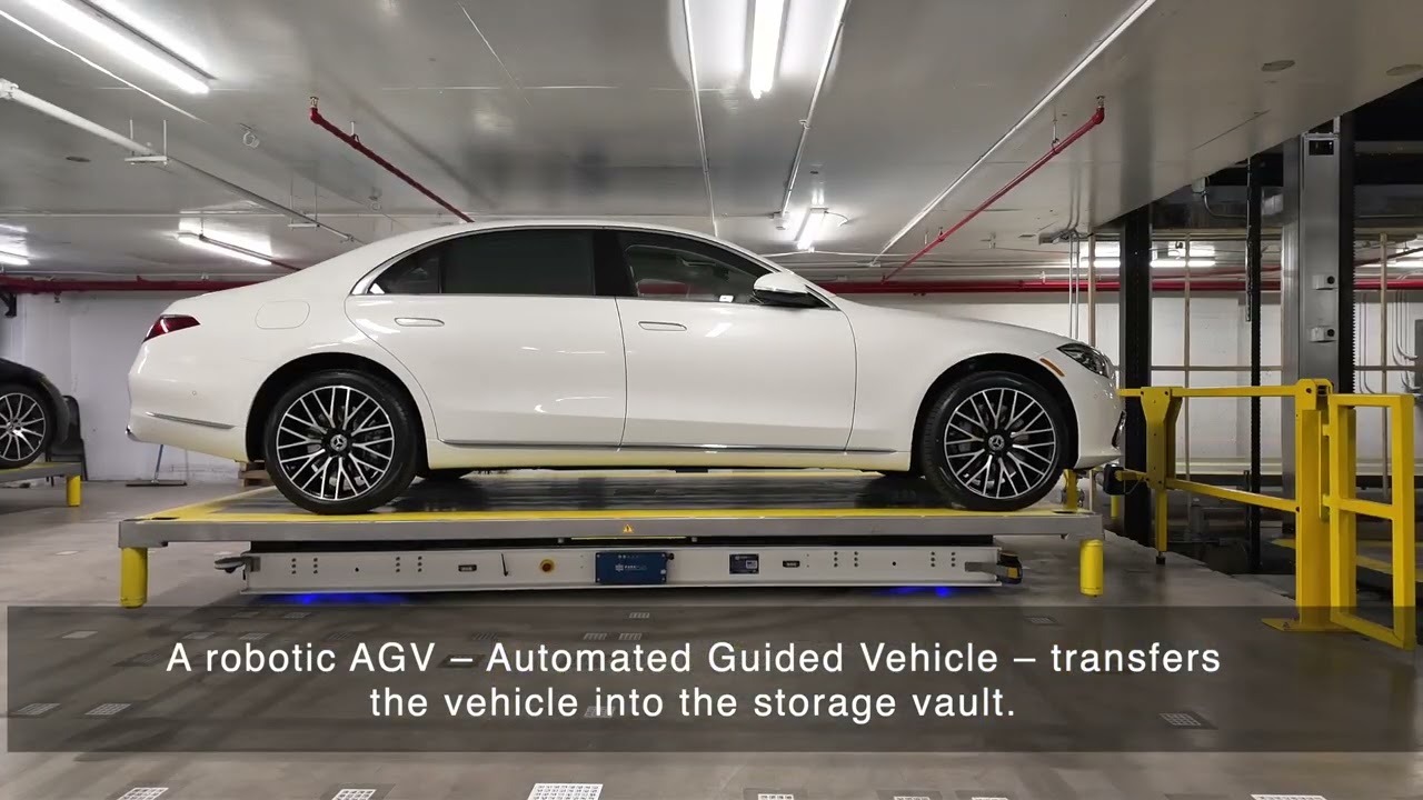 PARKPLUS AGV Automated Parking System 📍200 East 83rd St, NY