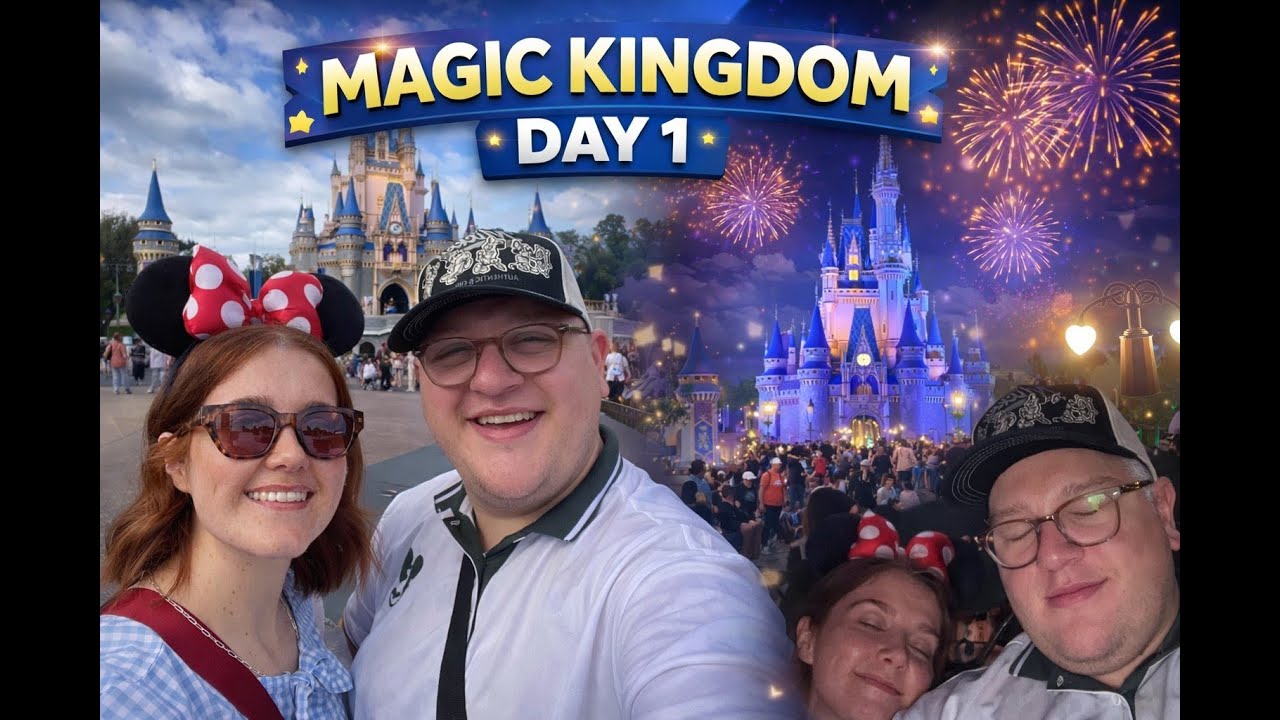 Orlando Florida Jan 2026 | Magic Kingdom Day 1 SOAKED ON TIANA'S