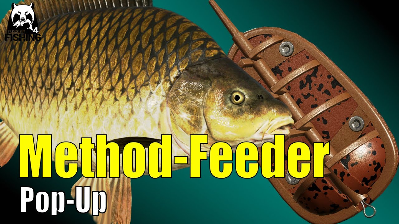 Russian Fishing 4  - The Amber Lake  - 🎣 XP and %%% with Method Feeder Pop-Up #rf4