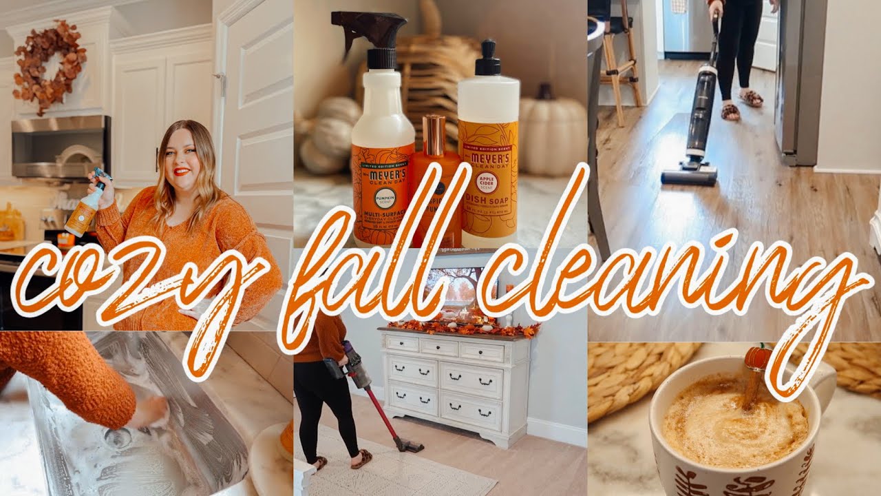 🍂NEW 2022 FALL CLEAN WITH ME | EXTREME CLEANING MOTIVATION | ALL DAY CLEAN WITH ME 2022 | COZY FALL
