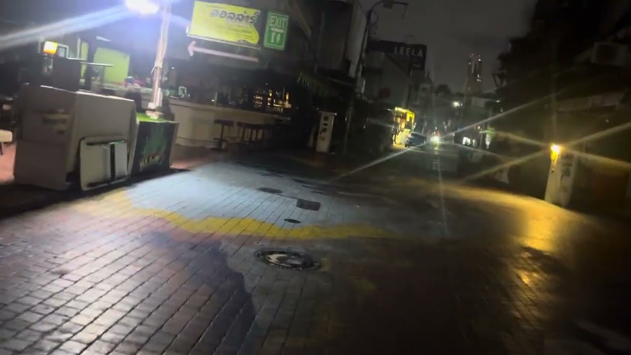 Walking Street Closed Early .