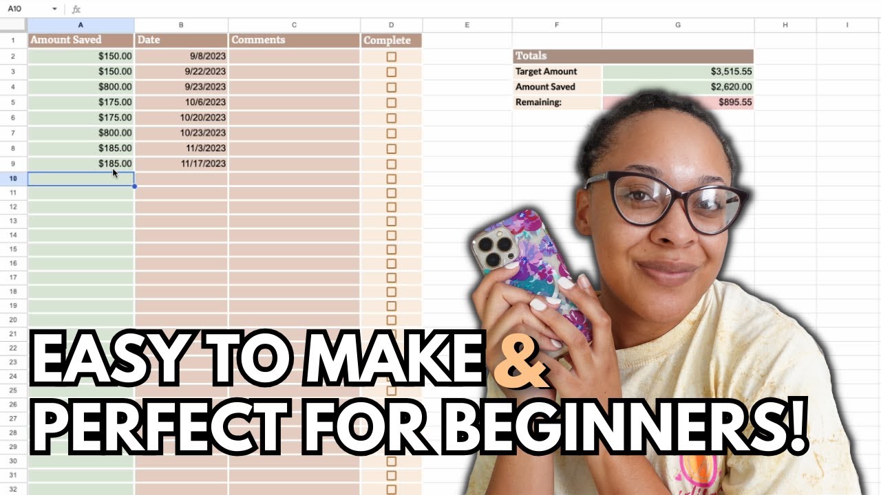 Make this to keep you motivated to save money!