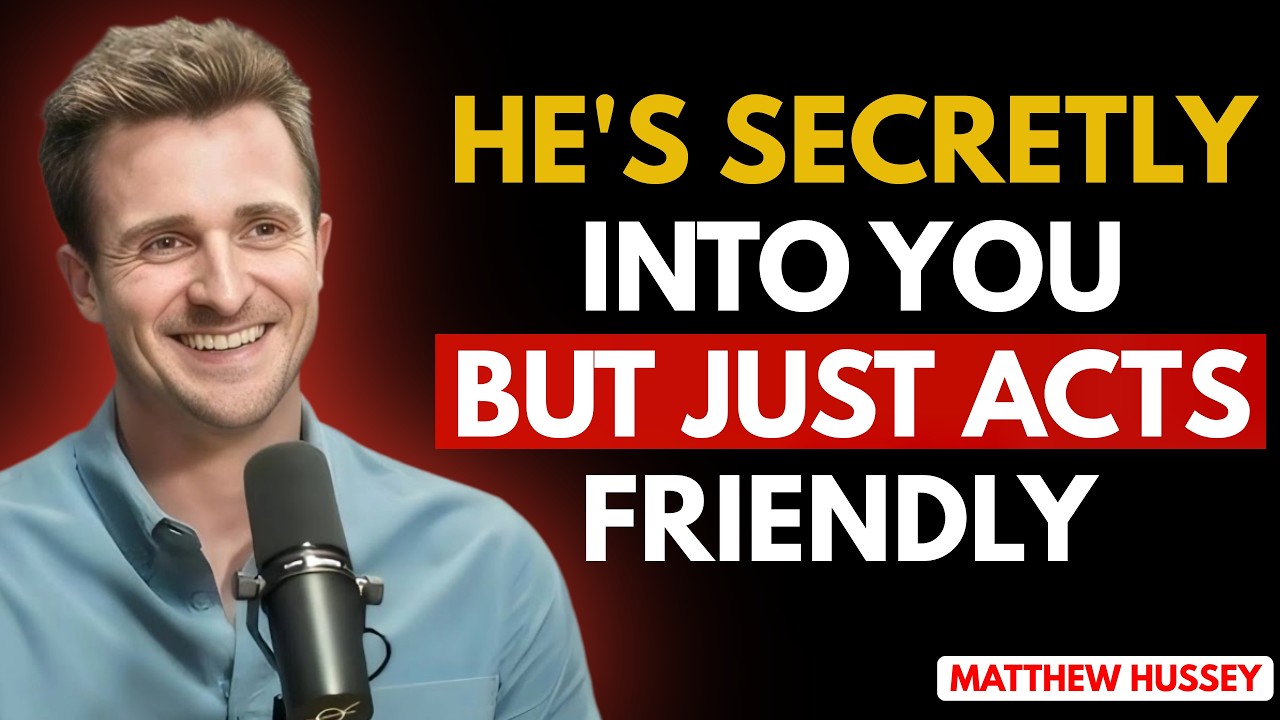 6 Undeniable Signs He Has DEEP Feelings (But Won't REVEAL) | Matthew Hussey
