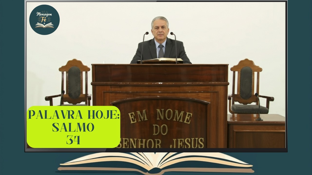 Mensagem de Fé ONLINE – Salmo 34