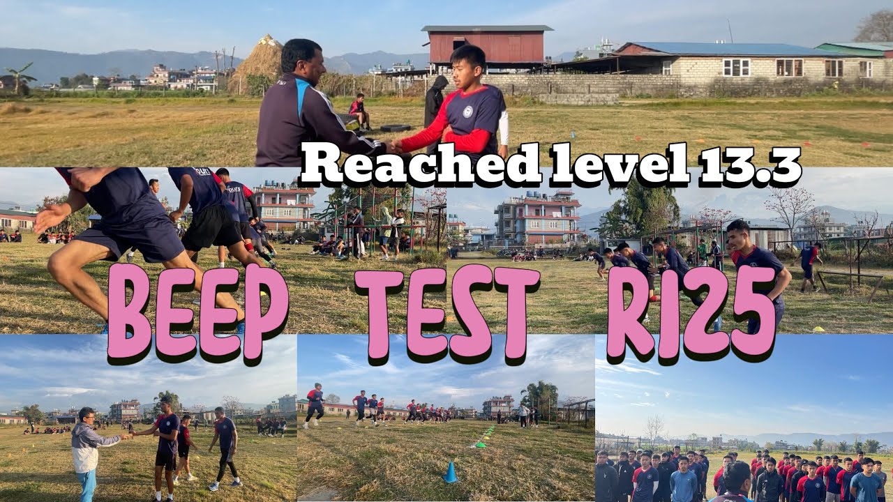 Beep Test | Shuttle Run | RI25 | 06 March 2024 Yours Training Centre 9856077788